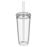 KeepCup Koude beker - doorzichtig plastic, herbruikbare ijskoffie beker met deksel en rietje - Extra groot 20oz (590ml)