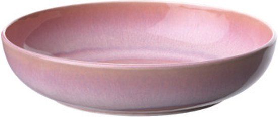 Villeroy & Boch LIKE Perlemor Coral Bowl - 26.5cm - Pink Porcelain Dishwasher Safe