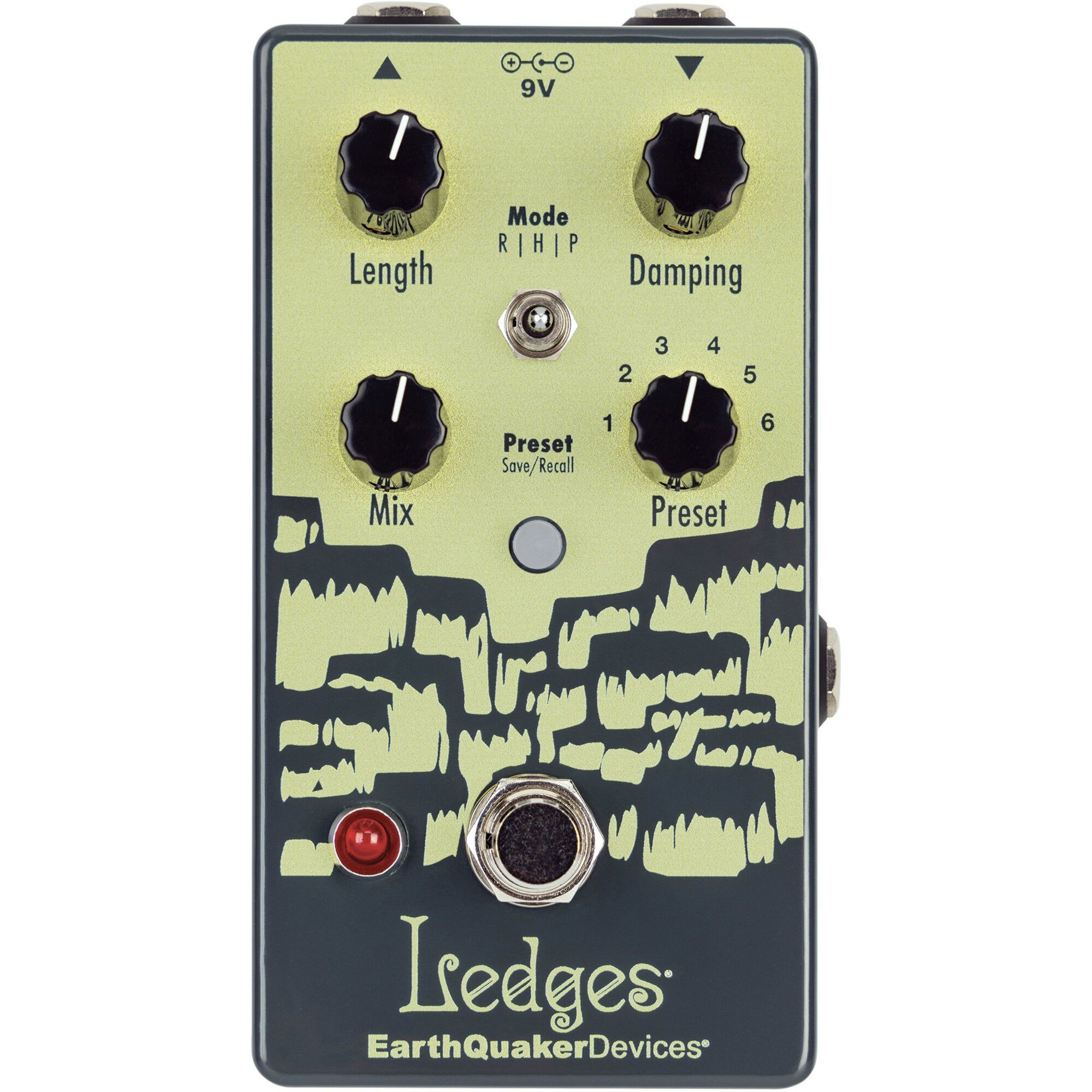 EarthQuaker Devices Ledges - Tri-Dimensional Reverberation Machine