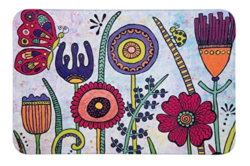 WENKO Badmat Rollin'Art Full Bloom - 45 x 70 cm