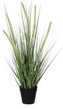 Mica Decorations Dogtail Herbe Plante Artificielle - H53 x Ø30 cm - Vert
