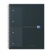 Oxford Spiraalblok International Notitieboek A4+ Zwart | 5 stuks