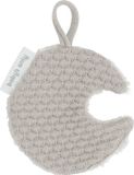 Baby's Only Gebreid speendoekje - Speenknuffel maan Sky - Urban Taupe