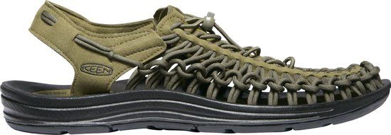 Keen Uneek Heren Sandalen Dark Olive/Black Maat 44