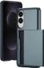 imoshion Hoesje met Pasjeshouder - Geschikt voor Samsung Galaxy S25 Edge - Donkerblauw