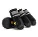 Merkloos / Sans marque Lumehelbed Handels GmbH Hondenschoenen en pootbeschermers voor middelgrote honden - Zwart - Maat XXL - Reflecterend - Klittenbandsluiting