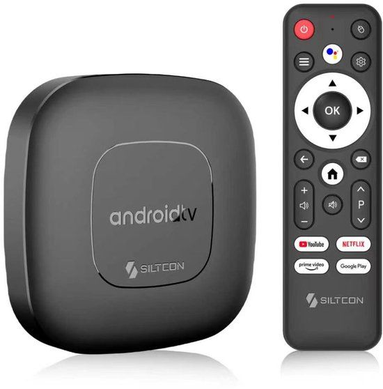 Siltcon Android TV Box 4K & 8K HDR