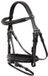 BR Cavalli Group B.V. Middleton Fancy Stitching Black - Shetland Hoofdstel - Zwart - Leer - Full