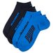 PUMA Chaussettes invisibles Unisexe (lot de 2 paires), Accessoires, Bleu, 43-46
