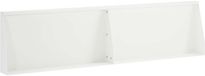 vidaXL - Mur de soutènement - 2 pc - 80 x 12 x 30 cm - Acier - Blanc