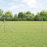 vidaXL Wildhek - 1000 x 80 x 0,18 cm - IJzer - Warm Verzinkt