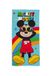 hermet, Disney Mickey Mouse strandhanddoek, 70 x 140 cm, badhanddoek voor strand of zwembad, 100% zacht katoen, praktisch en licht