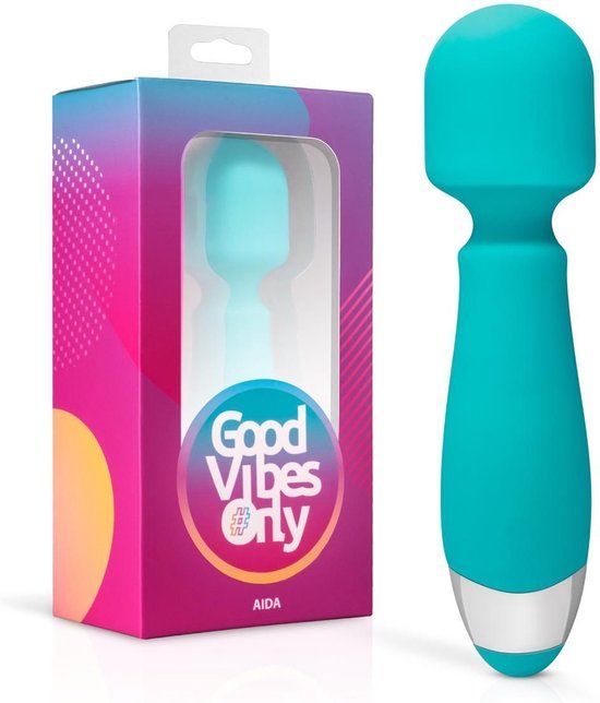 Good Vibes Only Aida Wand Massager - Groen