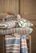 Pip Studio Bonsoir Combistripe Throw Plaid - 130 x 170 cm - Blauw