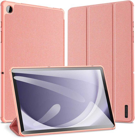 Dux Ducis Domo Tri-fold Case Samsung Galaxy Tab A9 Plus 11 inch - Roze
