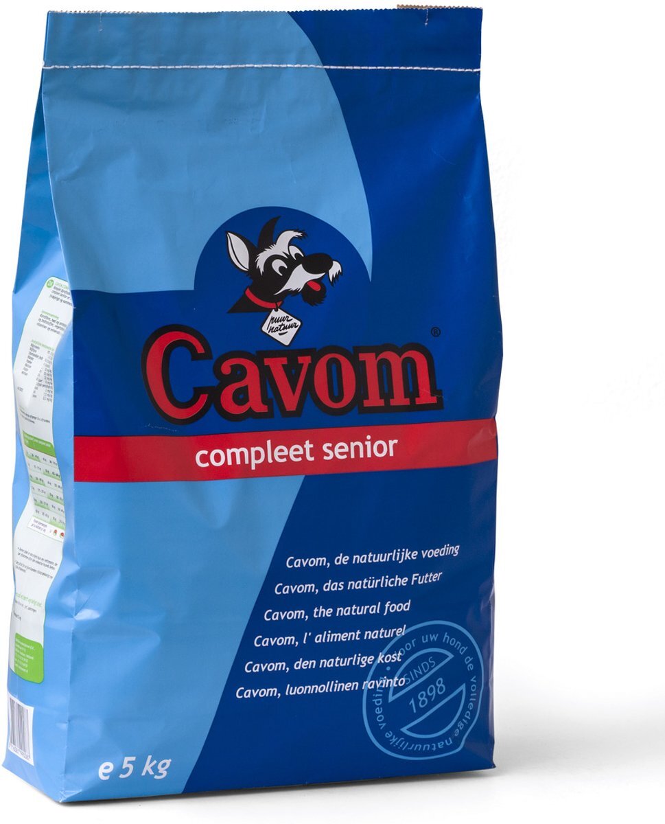 CAVOM Compleet - Hondenvoer - Senior - 5 kg