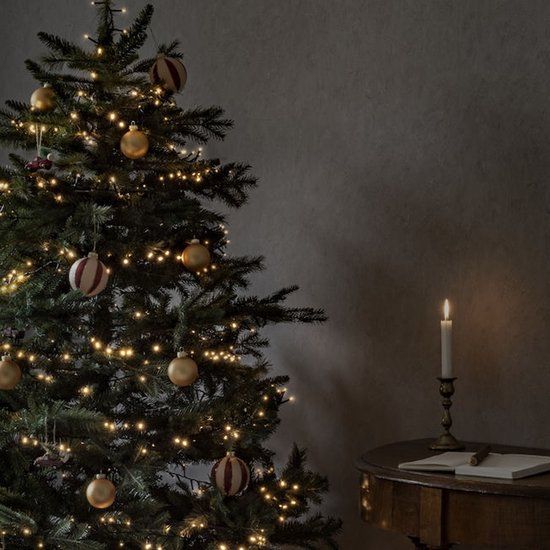 Konstsmide LED Clusterverlichting voor binnen - Frosted –2100K Amber - 200 LEDs – 4,4 meter – IP20 – Kerstverlichting – Incl. transformator