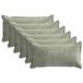 vidaXL - Taie d'oreiller - 6 pièces - Bois - Vert - 40 x 70 cm - Tissu chenille