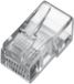 Digitus DN-MO-8-8-SR RJ45 stekker, 100 stuks, transparant