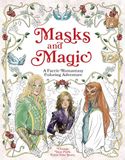Masks and Magic: A Faerie Romantasy Coloring Adventure