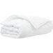 Duvet d'été simple blanc 200 x 200 x 3 cm polyester