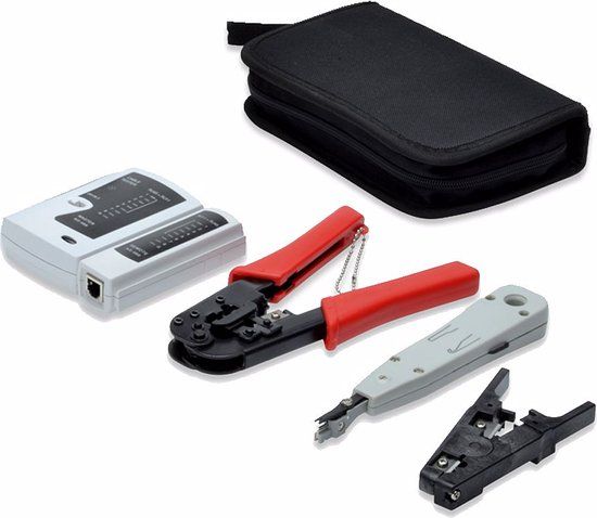 Digitus DN-94022 Netwerk-gereedschapset - CAT 5e, CAT 6, CAT 7