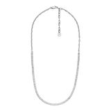 Fossil HERITAGE Vrouwen Collier - Zilverkleurig