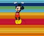 Komar Vlies fotobehang - Mickey Magic Rainbow - afmeting 300 x 250 cm