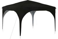 vidaXL Pop-up Feesttent 290 x 290 x 245 cm Zwart