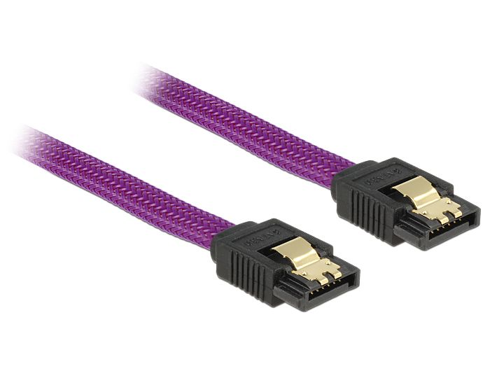 DeLOCK 83692 - Paarse kabel - 1m