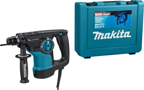 Makita HR2800 Boorhamer - 800W - 1100 RPM - 32mm in beton