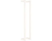 vidaXL Handdoekenrek - 23x18x110 cm - Massief Grenenhout - Wit