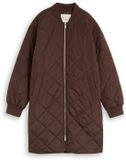 Tom Tailor Denim Doudoune à col bomber - Taille S - cool dark brown