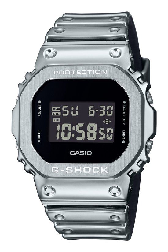 Casio G-Shock GM-5600YM-8ER The Origin Heren Horloge - Zilverkleurig - Digitaal - 2 jaar garantie