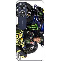 Maniacase Etui Oppo A17 Motorfiets Valentino Rossi Portugal Monster Energy Yamaha