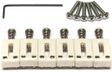 Graph Tech PQ 8000 00 TUSQ ST & TE Style Saddles 2 1/16" snaarafstand, 6-snarig (6 pièces)
