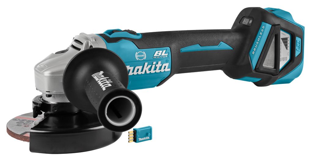 Makita 18 V Haakse slijper 125 mm (AWS) - DGA514ZJU