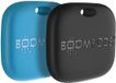 Boompods, Set van 2 Airtag Boomtag Sleutelhangers met Apple Find My IPX7 Oplaadbaar, Blauw