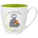 GRUSS & CO Anti-stress-mok met motief "Dich", mok met spreuk, 45 cl, New Bone China, grappig cadeau, 1 stuk (1 stuk), porselein