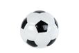 tirelire football noir/blanc faïence 12x12x10 cm
