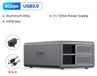 StarTech Externe harde schijf dock - 2-schacht DAS - Voor 2,5-inch harde schijven - USB 3.0 met 5 Gbit/s - EU-stekker - Koelventilator - Tot 22 TB per schacht