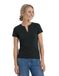 Street One T-shirt avec détails en satin pour femmes