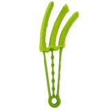 Errecom Duster for Car Air Vents, Cleaning Brush for Air Conditioners with Removable Microfibre Cloth