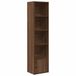 VidaXL Boekenkast Bruin Eikenhout 31x24x127 cm