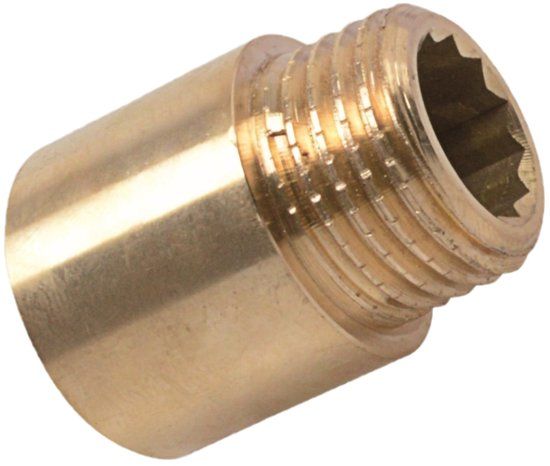 KIRCHHOFF MS Verlengstuk - Blanco - 3/8" x 20 mm