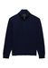 Superdry Garment Dye Rib Sweatshirt Met Halve Rits Blauw XL Man