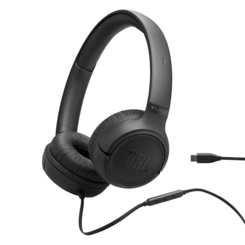 JBL Tune 530 C, Comfort Fit Bedrade On-Ear Koptelefoon, Zwart