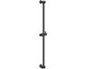 IVY Glijstang 80 cm met Geïntegreerde Wateruitlaat - Mat Zwart