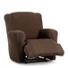 Eysa Llion sofaovertrek, lycra, bruin 7, 1-zits