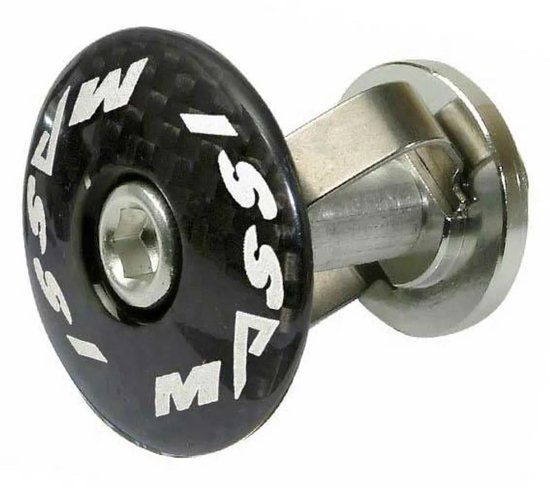 Massi Plug Superlight Piv Alloy-carbono Spin Zwart 1 1/8´´